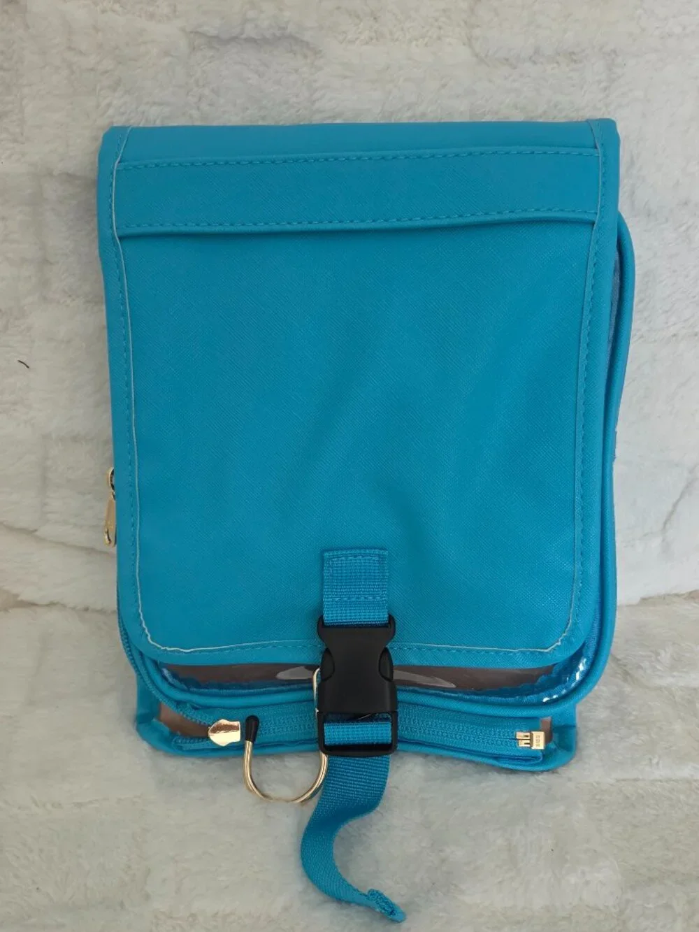 Hanging Toiletry Bag, Blue, NWOT